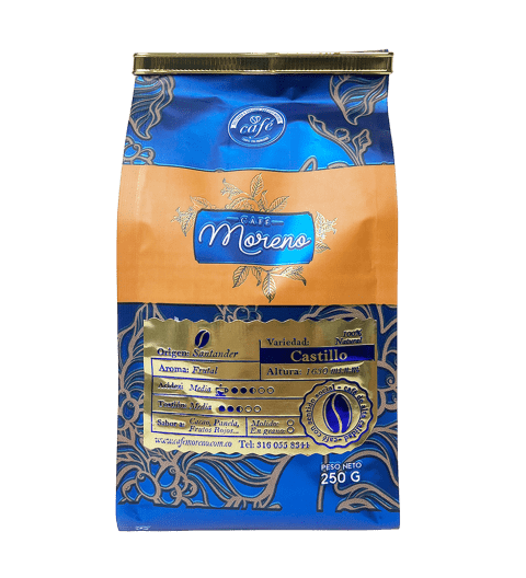 Café en grano media libra